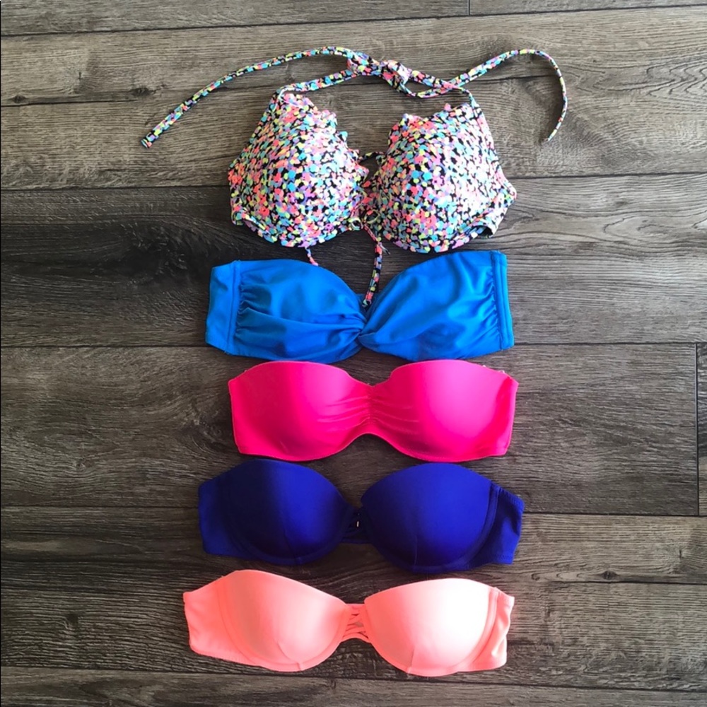 Assortment of VS swim tops!! $35 for all!